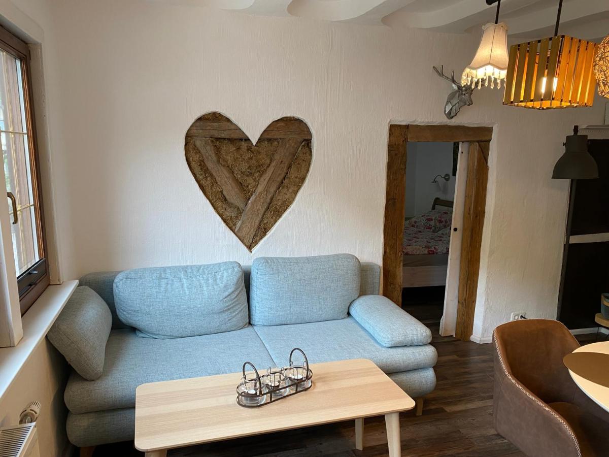 Schoene Ferienwohnung Burgruine Fachwerkhaus Bacharach Eksteriør bilde