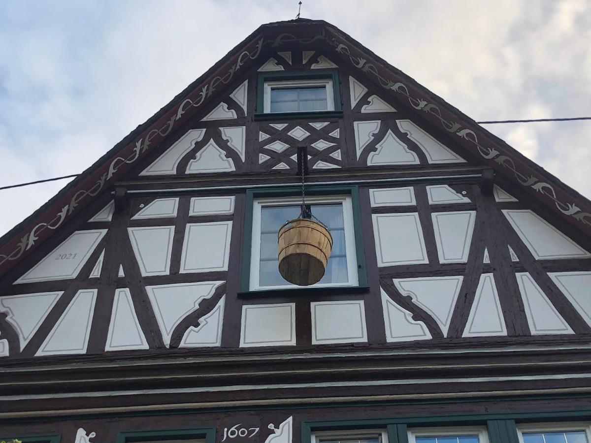 Schoene Ferienwohnung Burgruine Fachwerkhaus Bacharach Eksteriør bilde